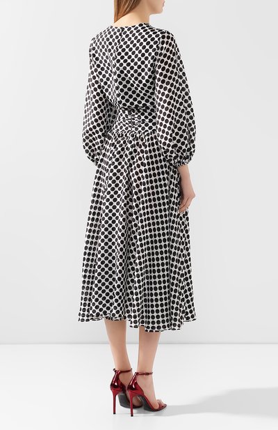 Шелковое платье ALEXANDRE VAUTHIER, арт. 201DR1255 0201-1222, фото 4