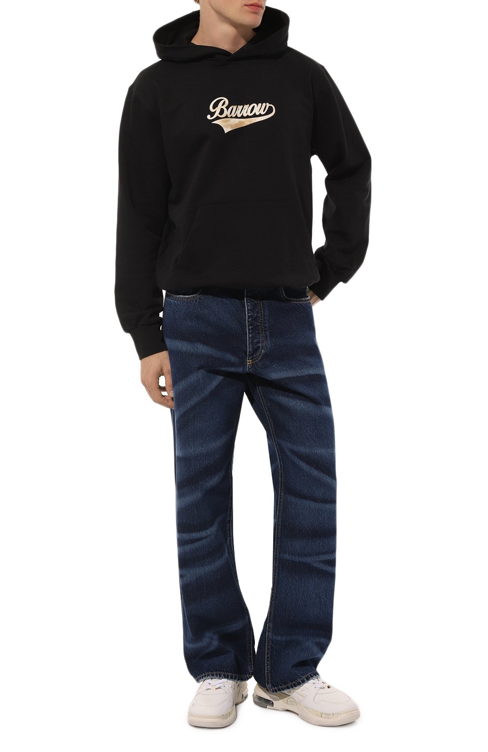 Хлопковое худи BARROW, арт. F4BWMAHS088, фото 2