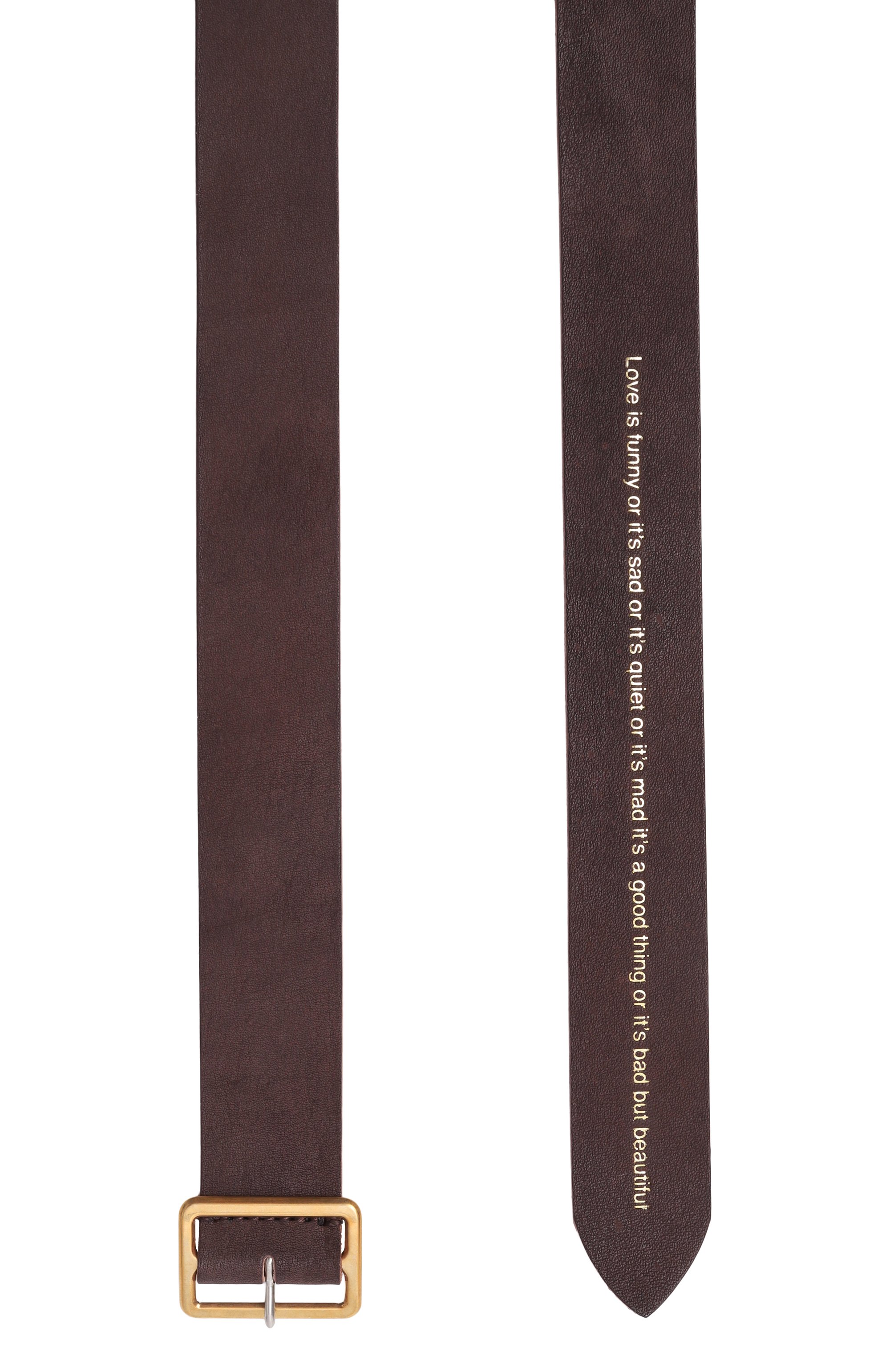 Кожаный ремень UNDERCOVER, арт. UC2E1W01, фото 3