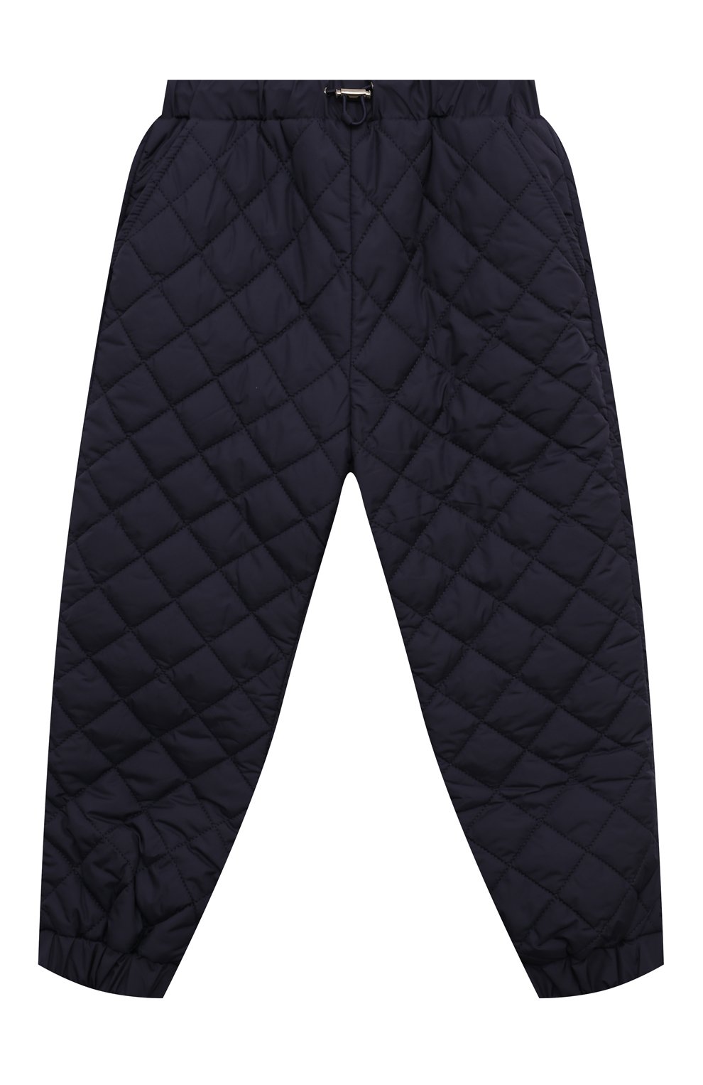 Утепленные джоггеры IL GUFO темно-синего цвета по цене 14650 руб., арт. A24PL340N0106/2A-4A, фото 1 Утепленные джоггеры IL GUFO, арт. A24PL340N0106/2A-4A, фото 1