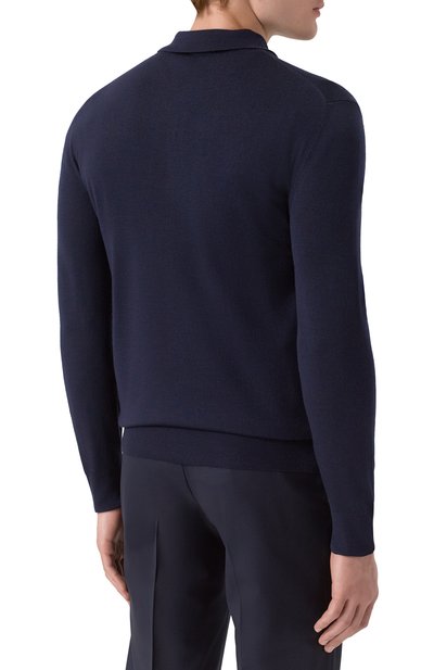 Шерстяное поло CANALI, арт. C0017/MK01149, фото 4