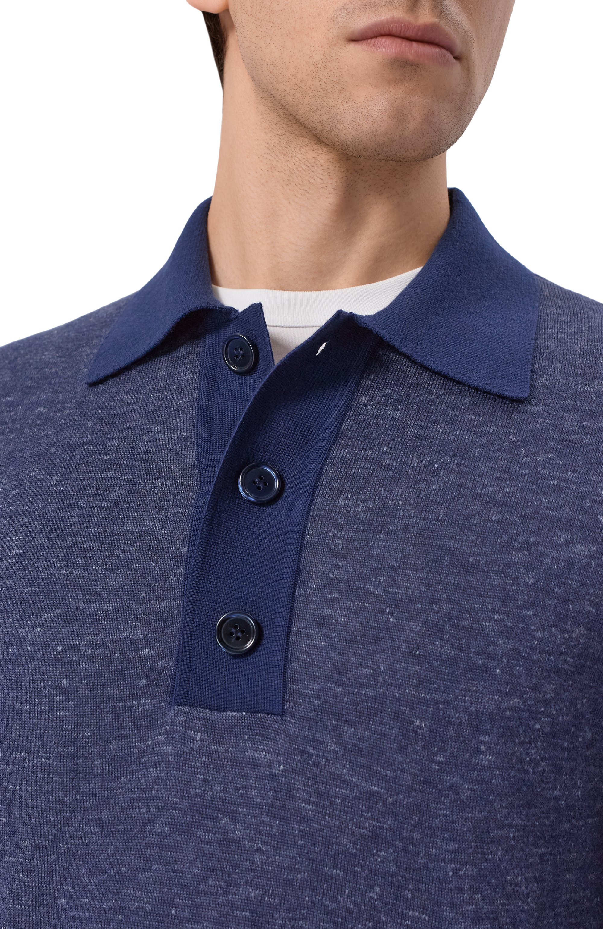 Поло из кашемира и шелка BRIONI, арт. UMR10L/PDK20, фото 5