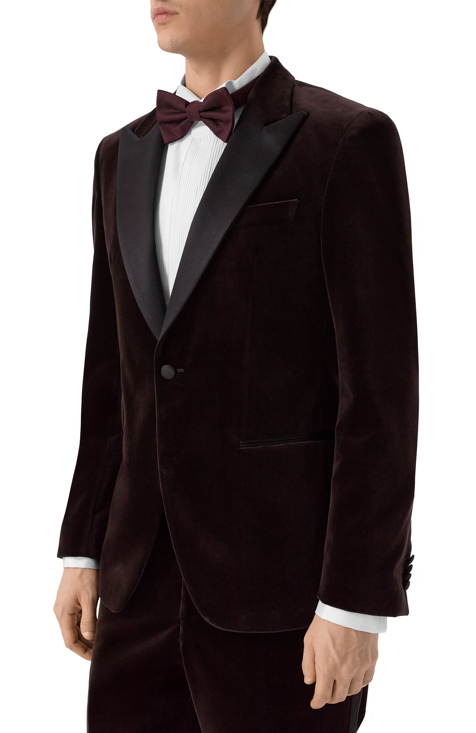 Бархатный смокинг BOSS, арт. 50551552, фото 3