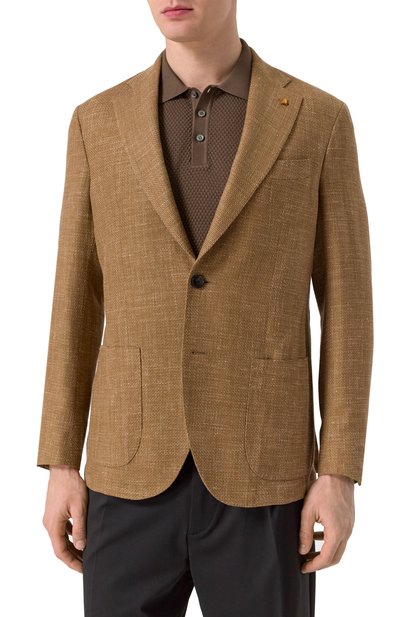 Пиджак из шерсти и шелка SARTORIA LATORRE, арт. EF74/UH0404, фото 5