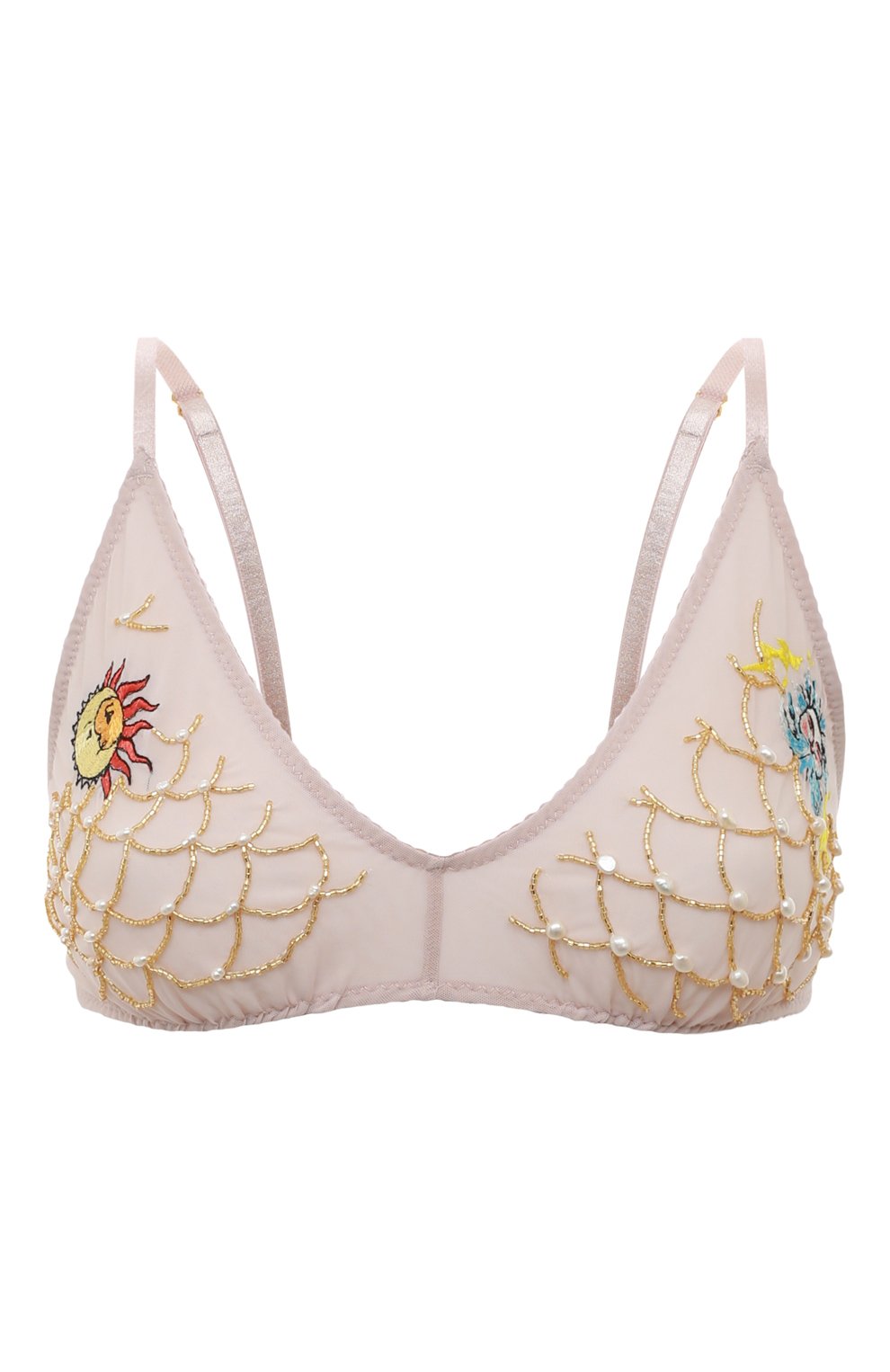 Бюстгальтер с мягкой чашкой LOVE & SWANS светло-бежевого цвета по цене 15000 руб., арт. RSB70CD, фото 1 Бюстгальтер с мягкой чашкой LOVE & SWANS, арт. RSB70CD, фото 1