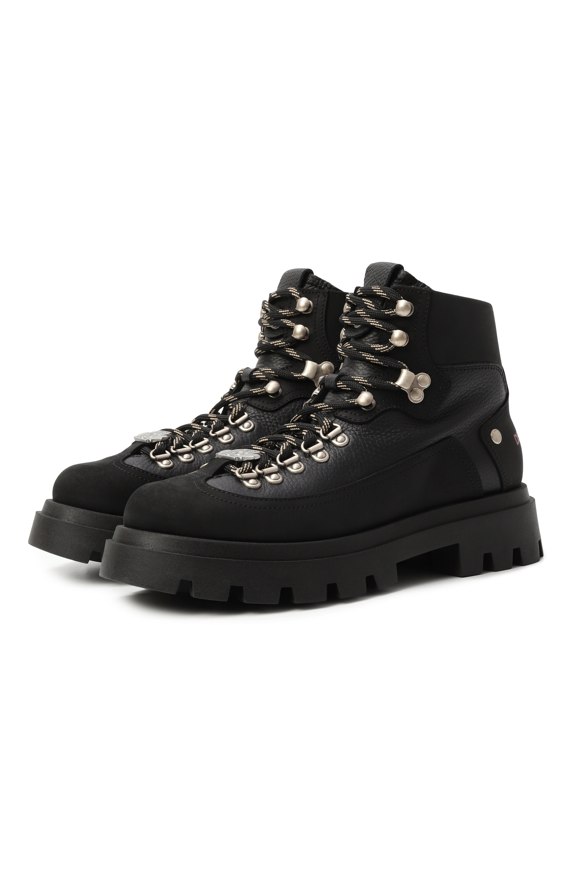 Кожаные ботинки DSQUARED2, арт. 81533/36-40, фото 1