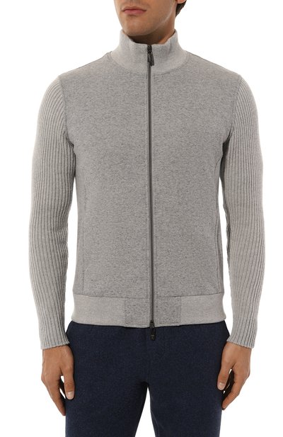 Комбинированный кардиган CAPOBIANCO, арт. 17M420.TF00., фото 3