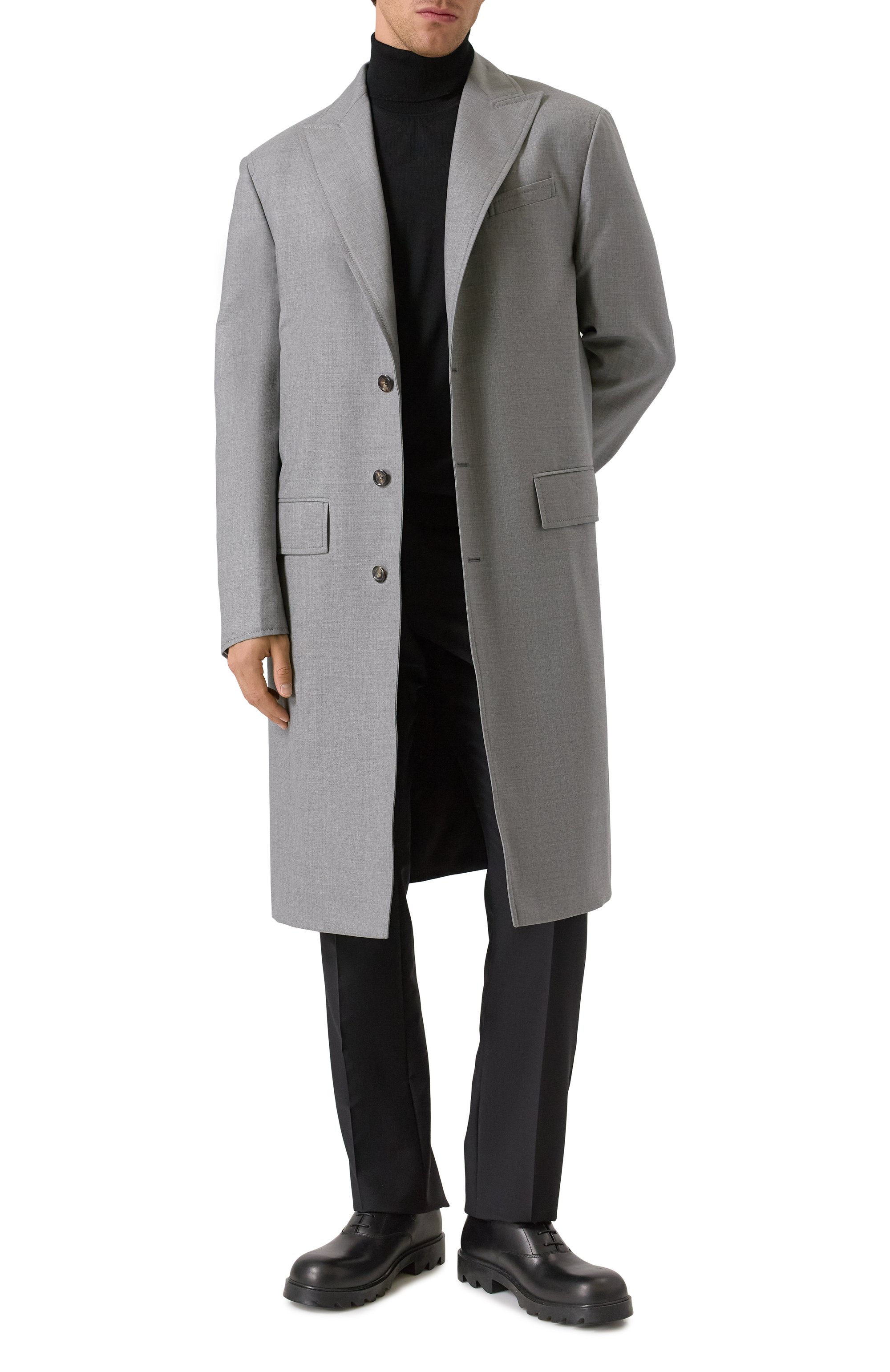 Шерстяное пальто MOSCHINO, арт. V0618/5238, фото 2