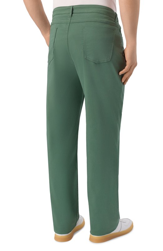 Хлопковые брюки MVST M26.CSM.T401/TFANT Зелёный  M26.CSM.T401/TFANT Фото 4