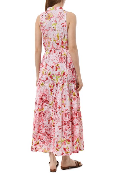 Хлопковое платье POUPETTE ST BARTH, арт. WNAH24LZNMP, фото 4