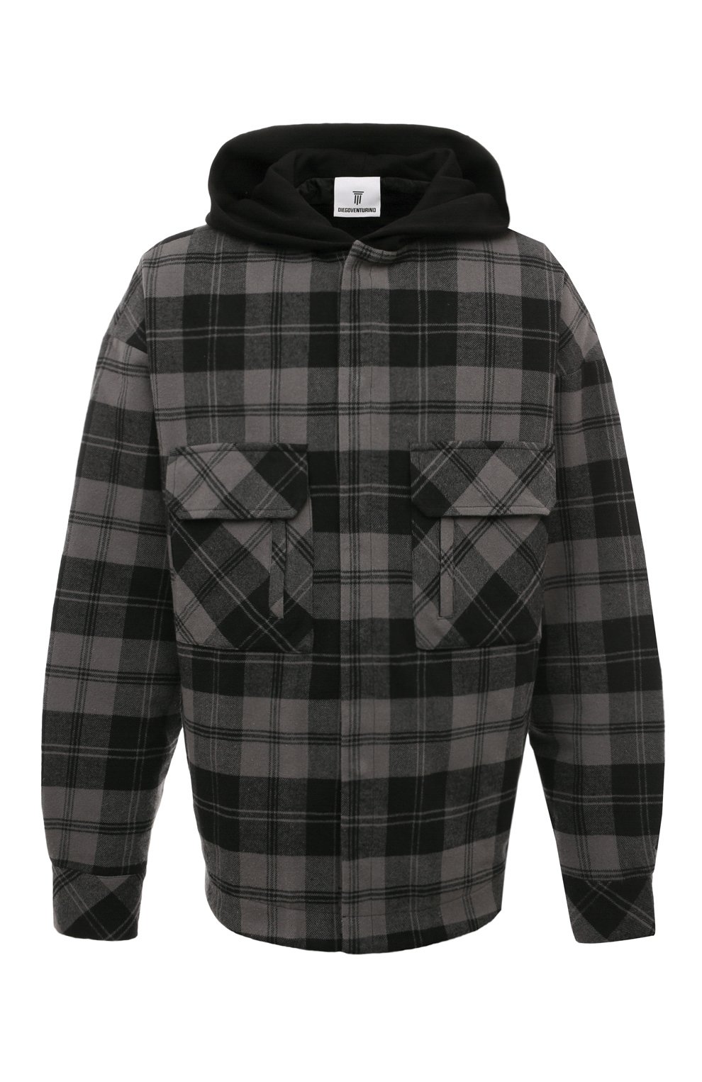 Хлопковая куртка-рубашка DIEGO VENTURINO, арт. D3W4DVJKTCBGBASIC, фото 1