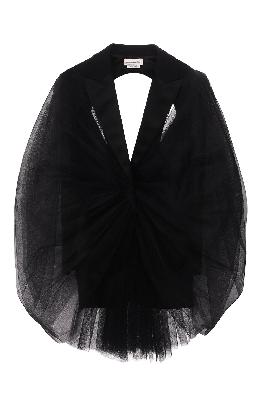 Жакет из шерсти и шелка ALEXANDER MCQUEEN, арт. 657036/QJAAA, фото 1