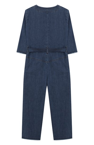 Джинсовый комбинезон с поясом IL GUFO, арт. P19ST053J0003/10A-12A, фото 2