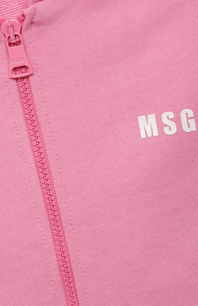 Хлопковая толстовка MSGM KIDS, арт. MS026819, фото 3