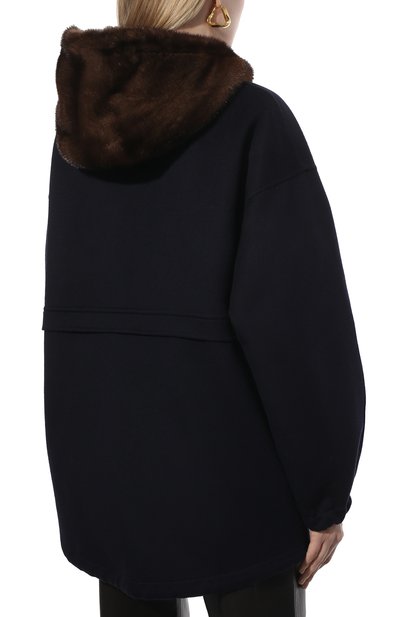 Парка с отделкой из меха норки VALENTINO, арт. SF3FB577DMF, фото 4