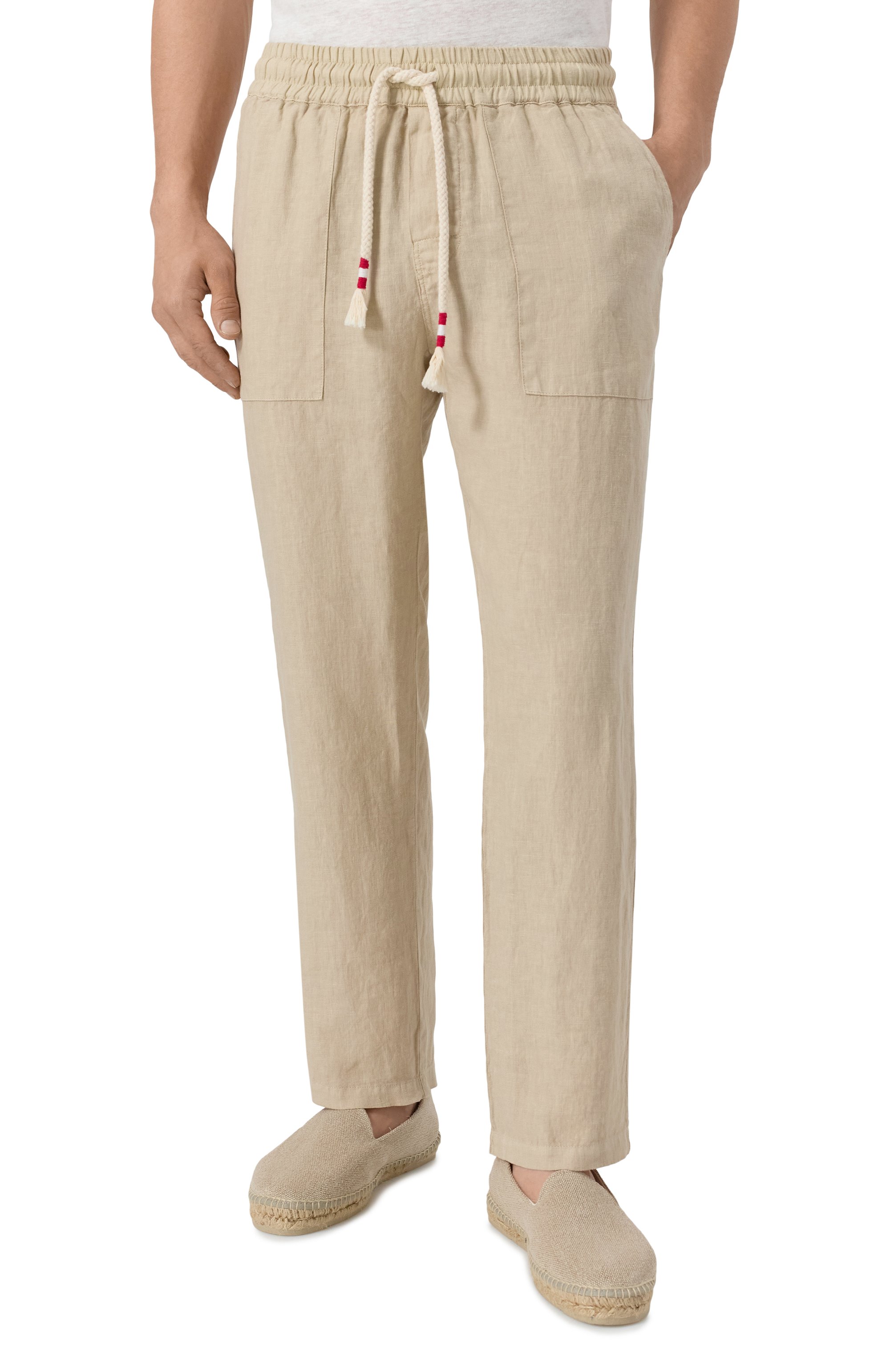 Льняные брюки MC2 SAINT BARTH, арт. STBM CALAIS/00275H, фото 3