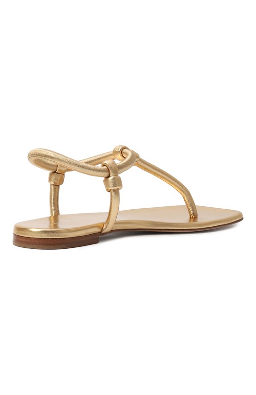 Кожаные сандалии Juno 05 Gianvito Rossi G32395.05CU0.NPSMEK0 Золотой  G32395.05CU0.NPSMEK0 Фото 5