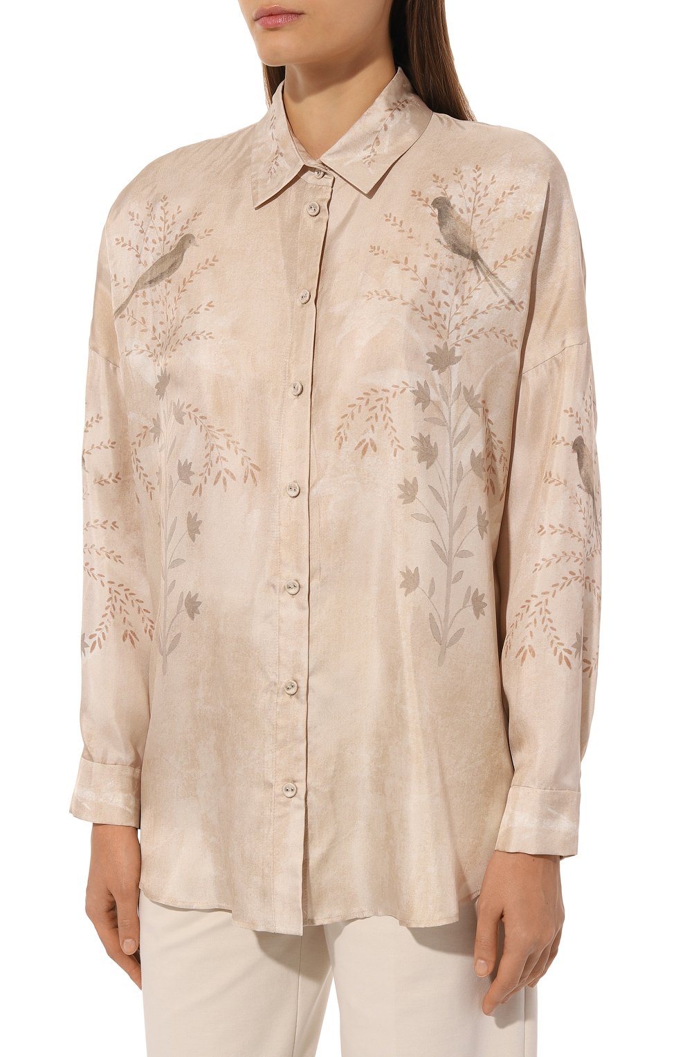 Шелковая блузка AKHMADULLINA, арт. 1225.2BL715/S003, фото 3