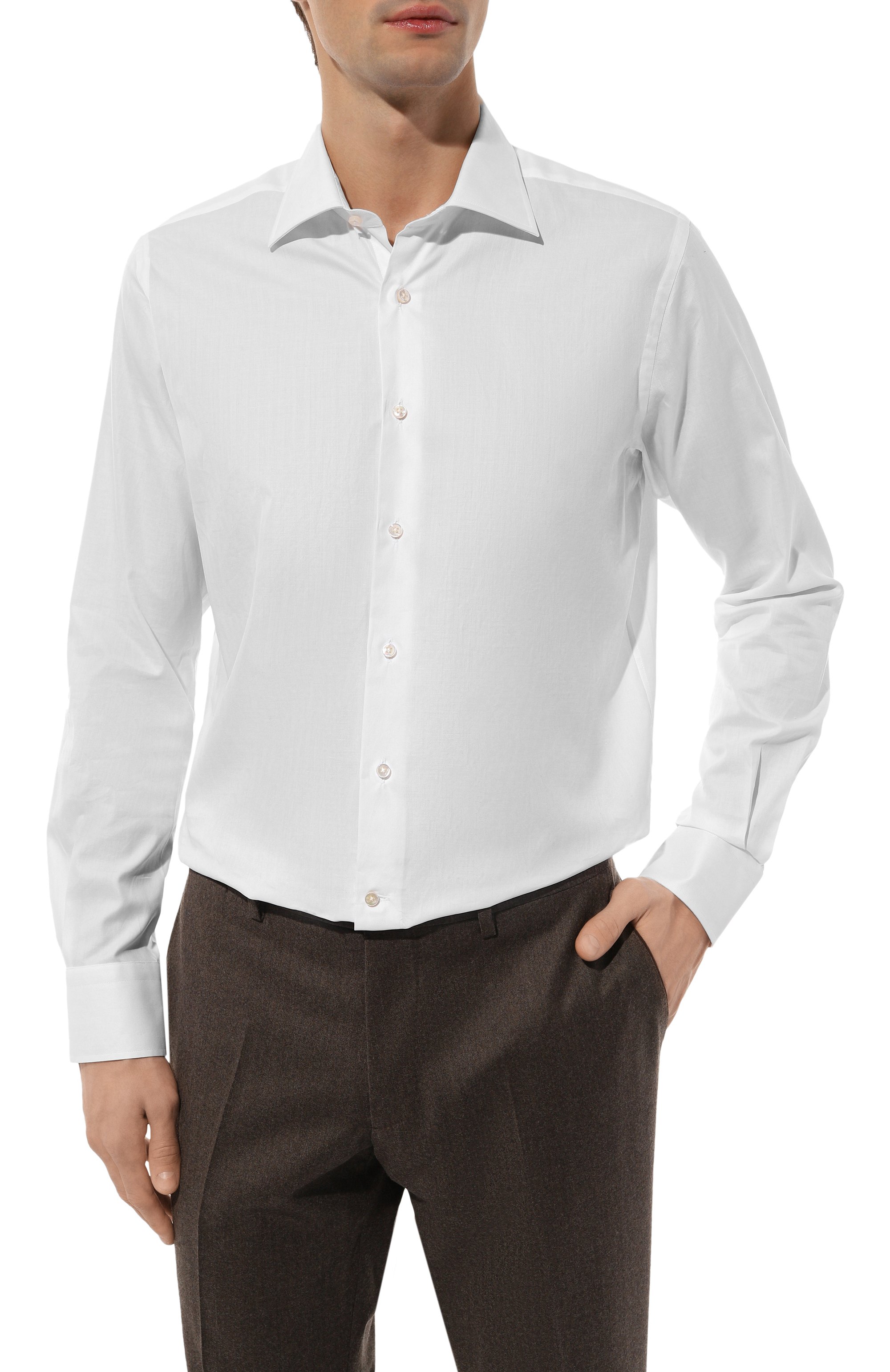 Хлопковая сорочка CANALI, арт. 7718/GX02030, фото 3