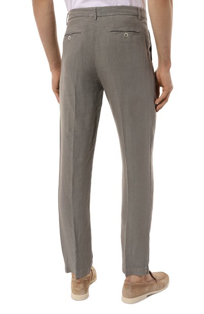 Льняные брюки 120% LINO, арт. 32ALIM2411/0253/000, фото 4