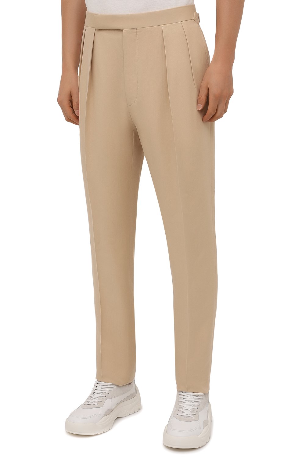 Шелковые брюки RALPH LAUREN, арт. 798843735, фото 3