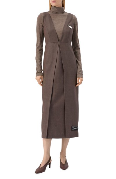 Шерстяное платье ERIKA CAVALLINI, арт. P5WZ26, фото 3