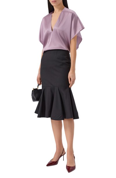 Шелковая блузка NINA RICCI, арт. 26PCT0003/SE1415, фото 2