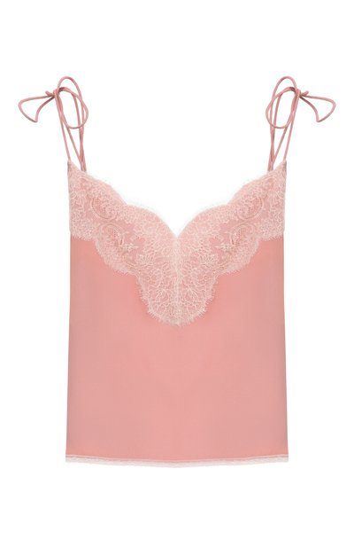 Женский шелковый топ VALENTINO, арт. 8B3AEBG221B