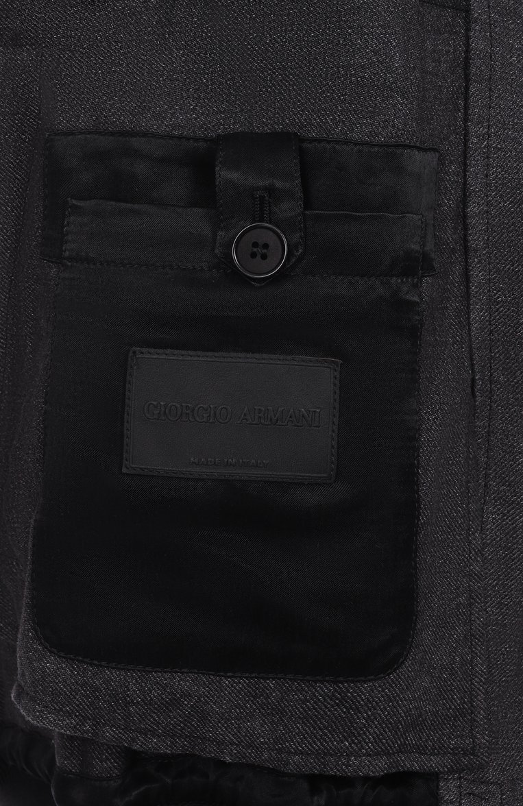 Льняной бомбер GIORGIO ARMANI, арт. GM001748/TE15998, фото 1