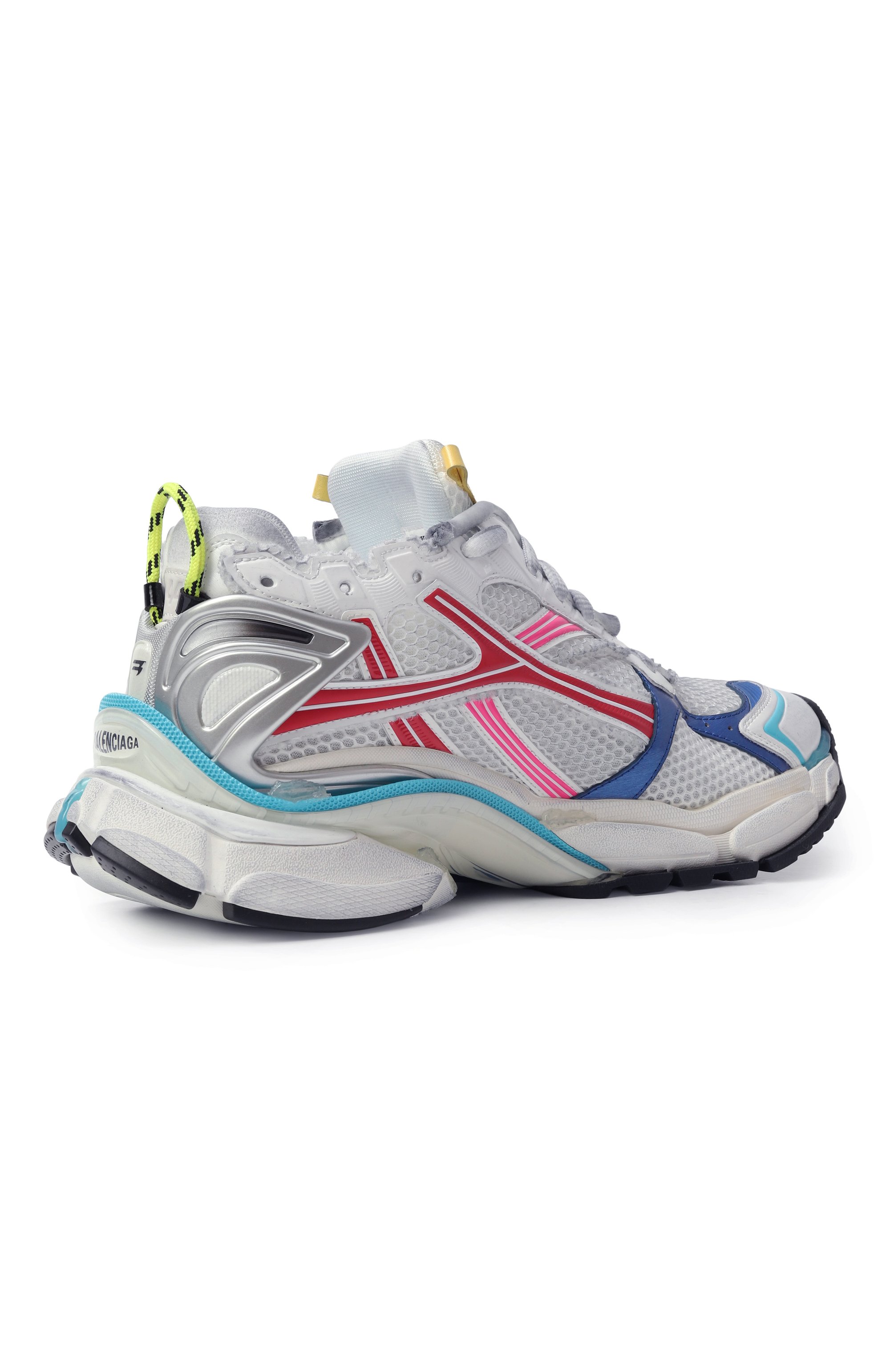 Комбинированные кроссовки runner BALENCIAGA, арт. 772774/W3RBW, фото 5