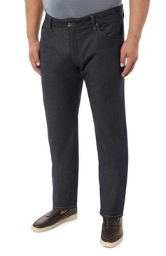 Брюки из хлопка и шерсти CORTIGIANI, арт. 613540, фото 3