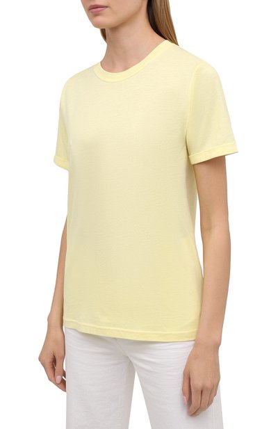 Хлопковая футболка 7 FOR ALL MANKIND, арт. JSLL318EYE, фото 3