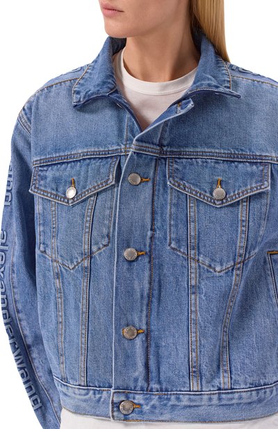 Джинсовая куртка ALEXANDER WANG, арт. 4DC1262952, фото 5