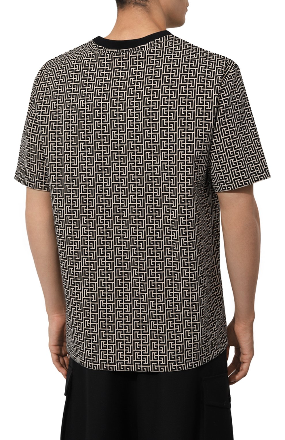 Хлопковая футболка BALMAIN, арт. DH1EG000/JC97, фото 4