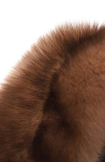 Меховой капюшон лэни из соболя и норки FURLAND, арт. 0160830410189600000, фото 3