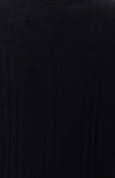 Кашемировый свитер ZILLI темно-синего цвета по цене 122500 руб., арт. KMN001M0300VCHE00, фото 5 Кашемировый свитер ZILLI, арт. KMN001M0300VCHE00, фото 5