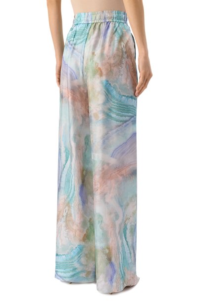 Шелковые брюки ZIMMERMANN, арт. 4021PS251, фото 4