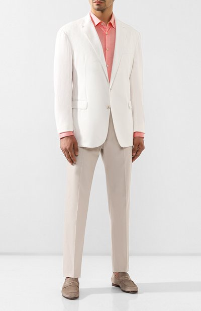 Хлопковый пиджак RALPH LAUREN, арт. 798748640, фото 2