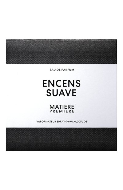Парфюмерная вода encens suave (6ml) MATIERE PREMIERE, арт. 3770007317261, фото 4