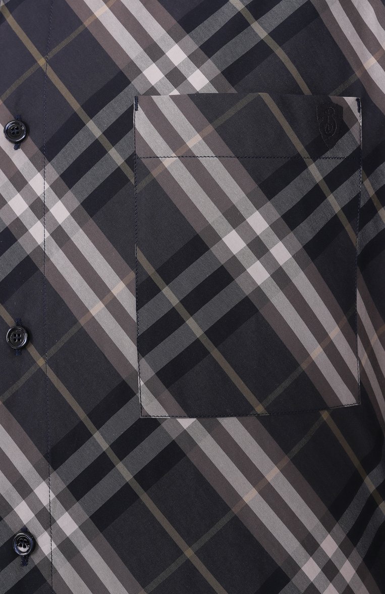 Хлопковая рубашка BURBERRY, арт. 8105201, фото 1