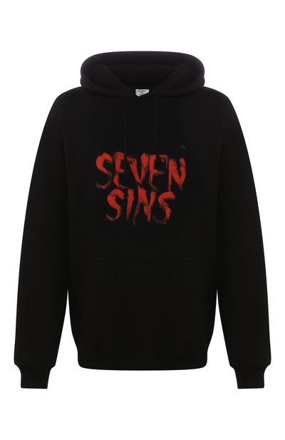 Женский хлопковое худи VETEMENTS, арт. UAH21TR539 1601/W
