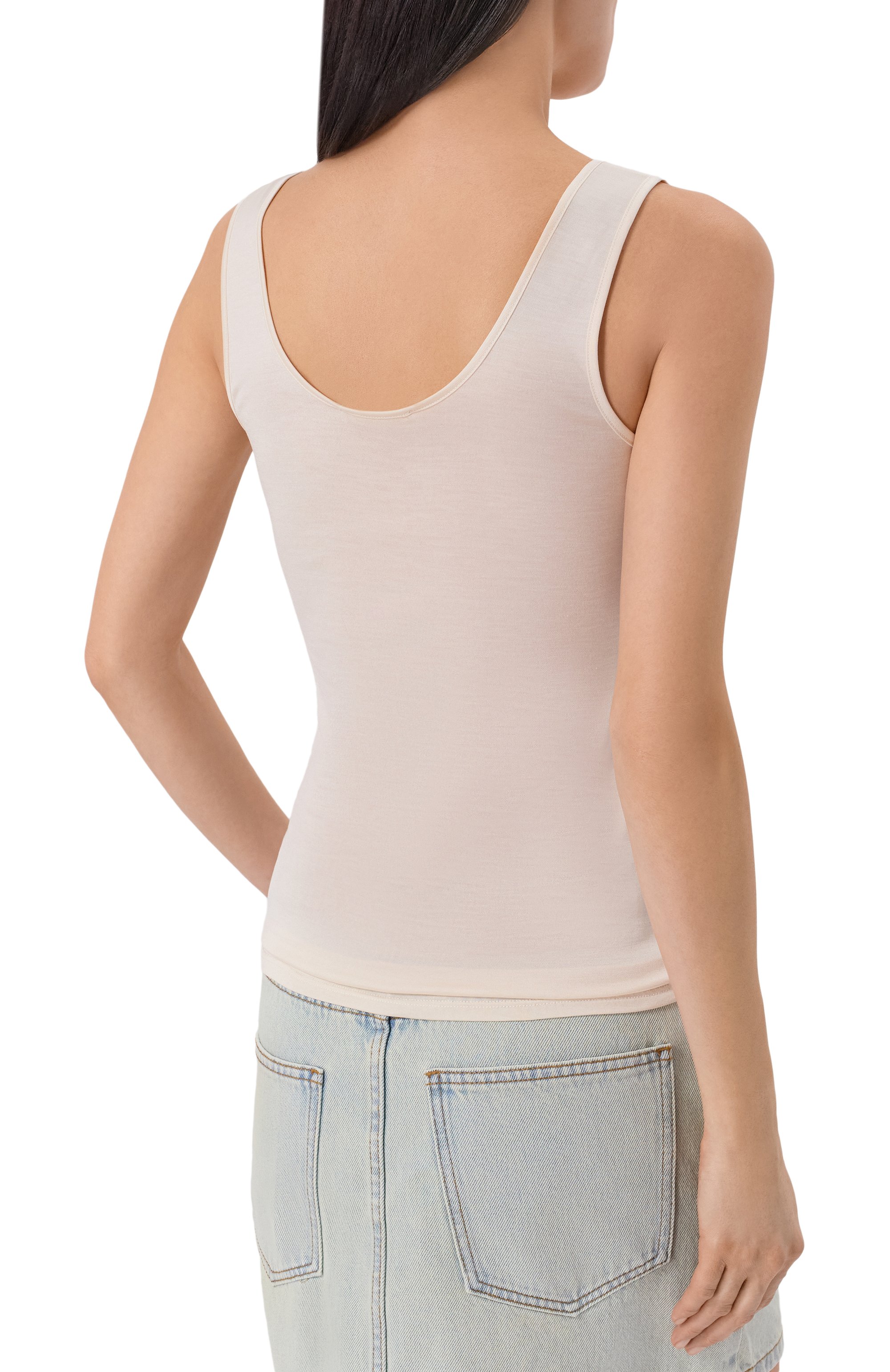 Шелковая майка 12 STOREEZ, арт. 136704, фото 4