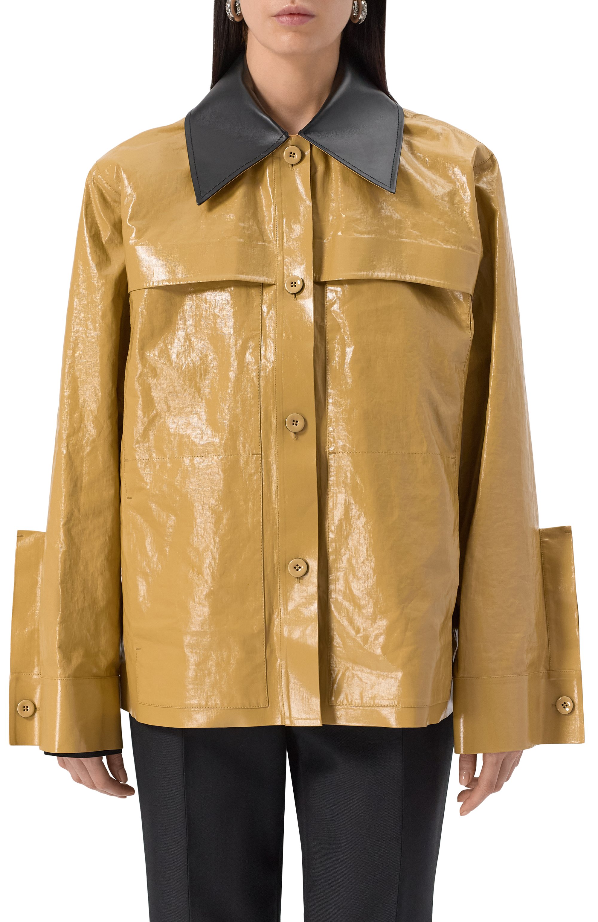 Льняная ветровка JIL SANDER, арт. J02SW0012-J60082, фото 3