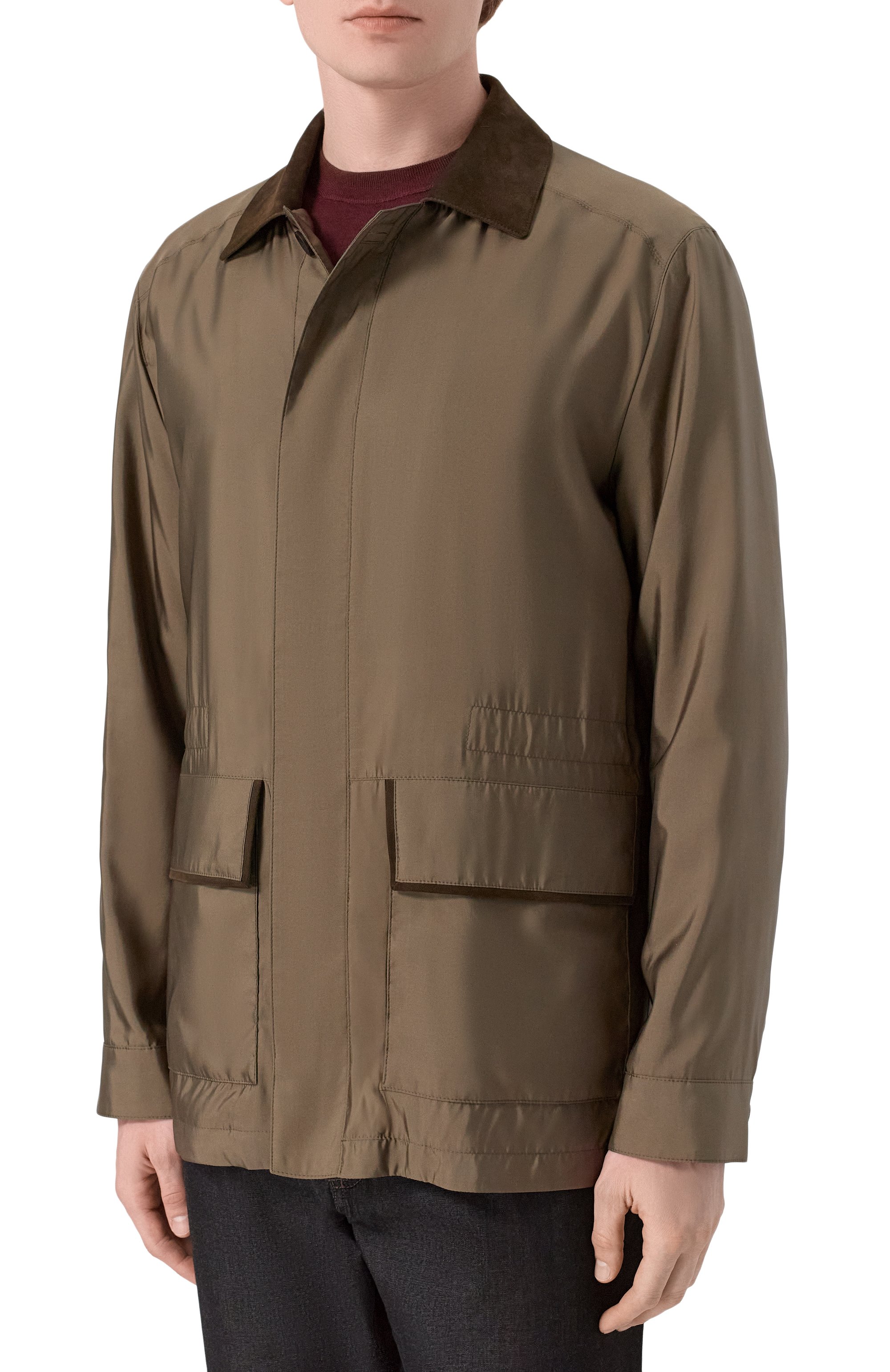 Шелковая куртка CORNELIANI, арт. 2725B0/2720165, фото 3