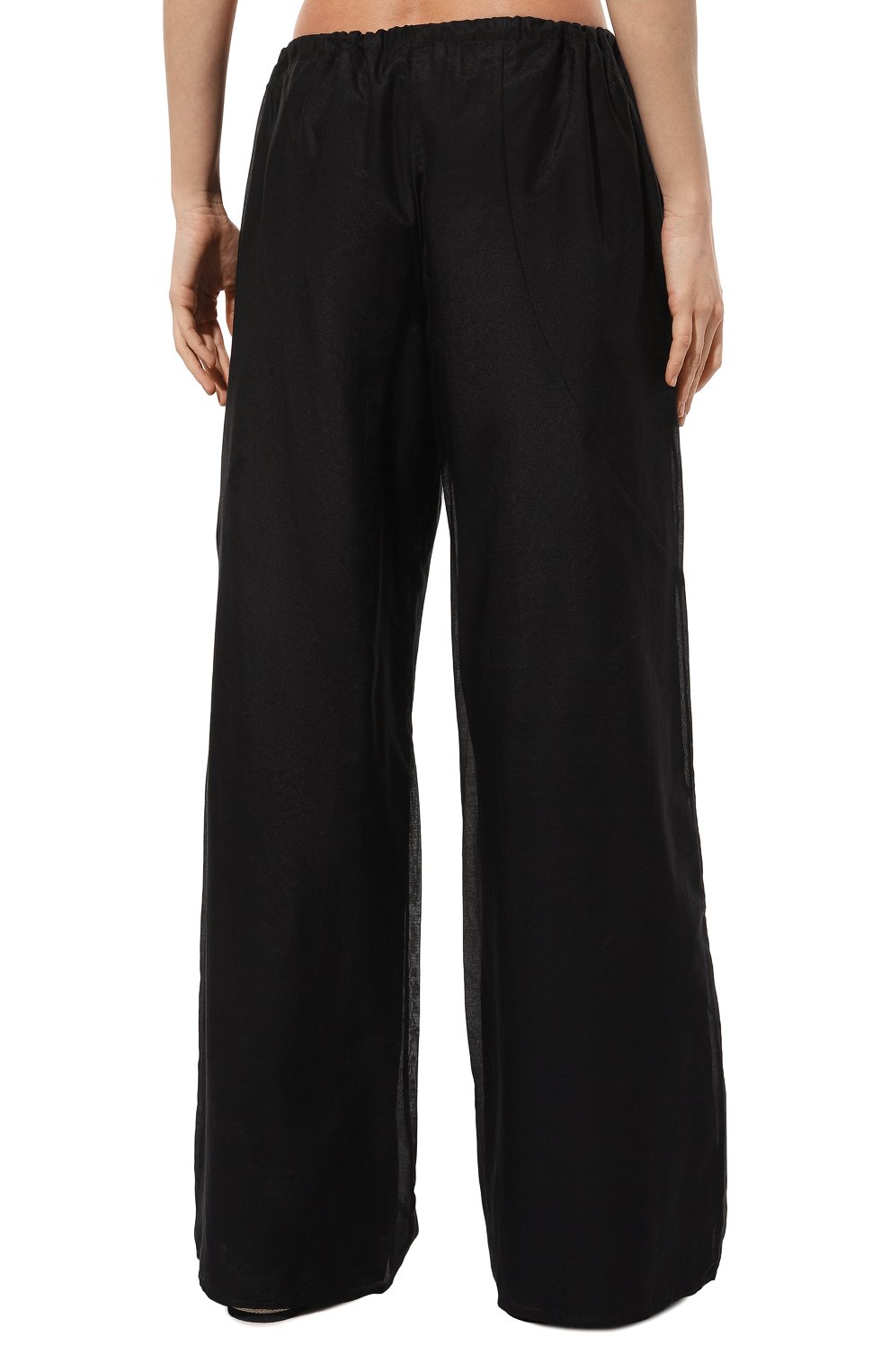 Брюки из хлопка и шелка LILA EUGENIE, арт. 2418, фото 4