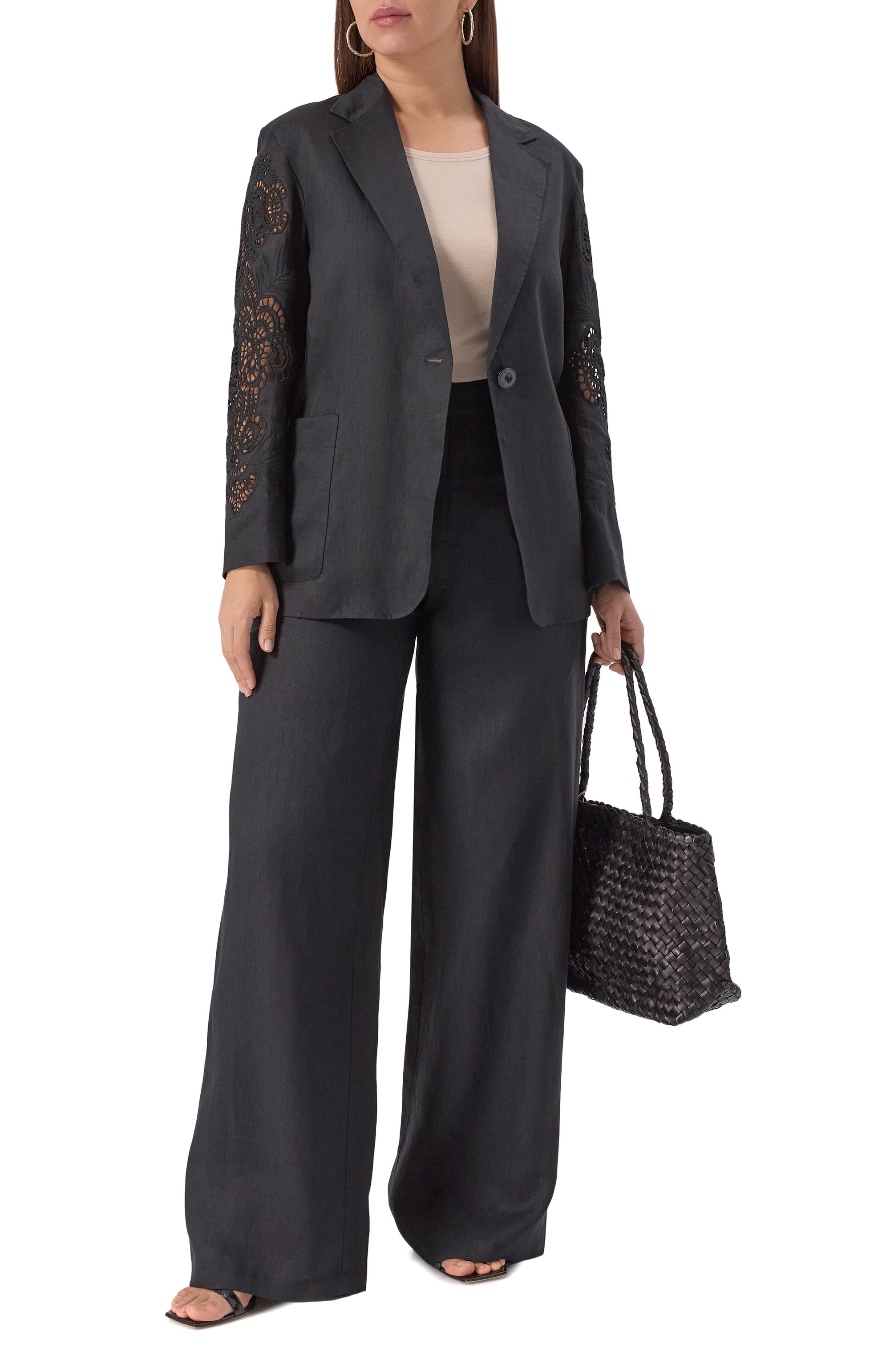 Льняной жакет MAX MARA STUDIO, арт. ANGIZIA, фото 2