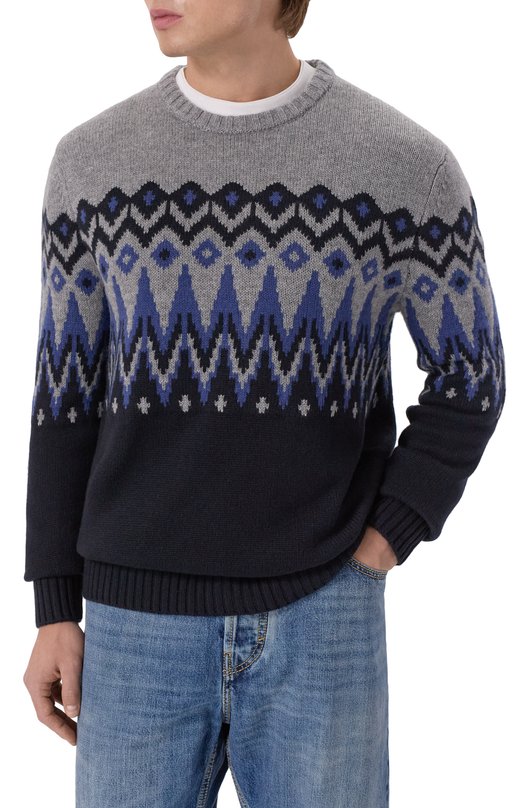 Кашемировый джемпер Bogner 88569764 Синий  88569764 Фото 3