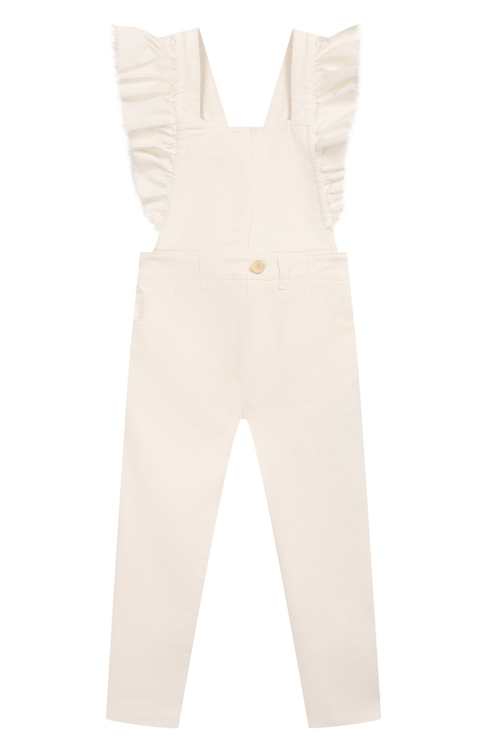 Хлопковый комбинезон PHILOSOPHY DI LORENZO SERAFINI KIDS, арт. PJTU02/CE192/VHUNI/XXS-XS, фото 1