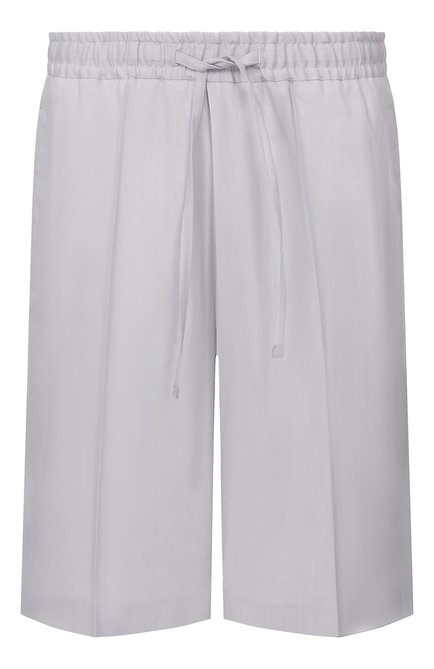 Мужские шорты изо льна и шерсти CORNELIANI, арт. 274555/2718468