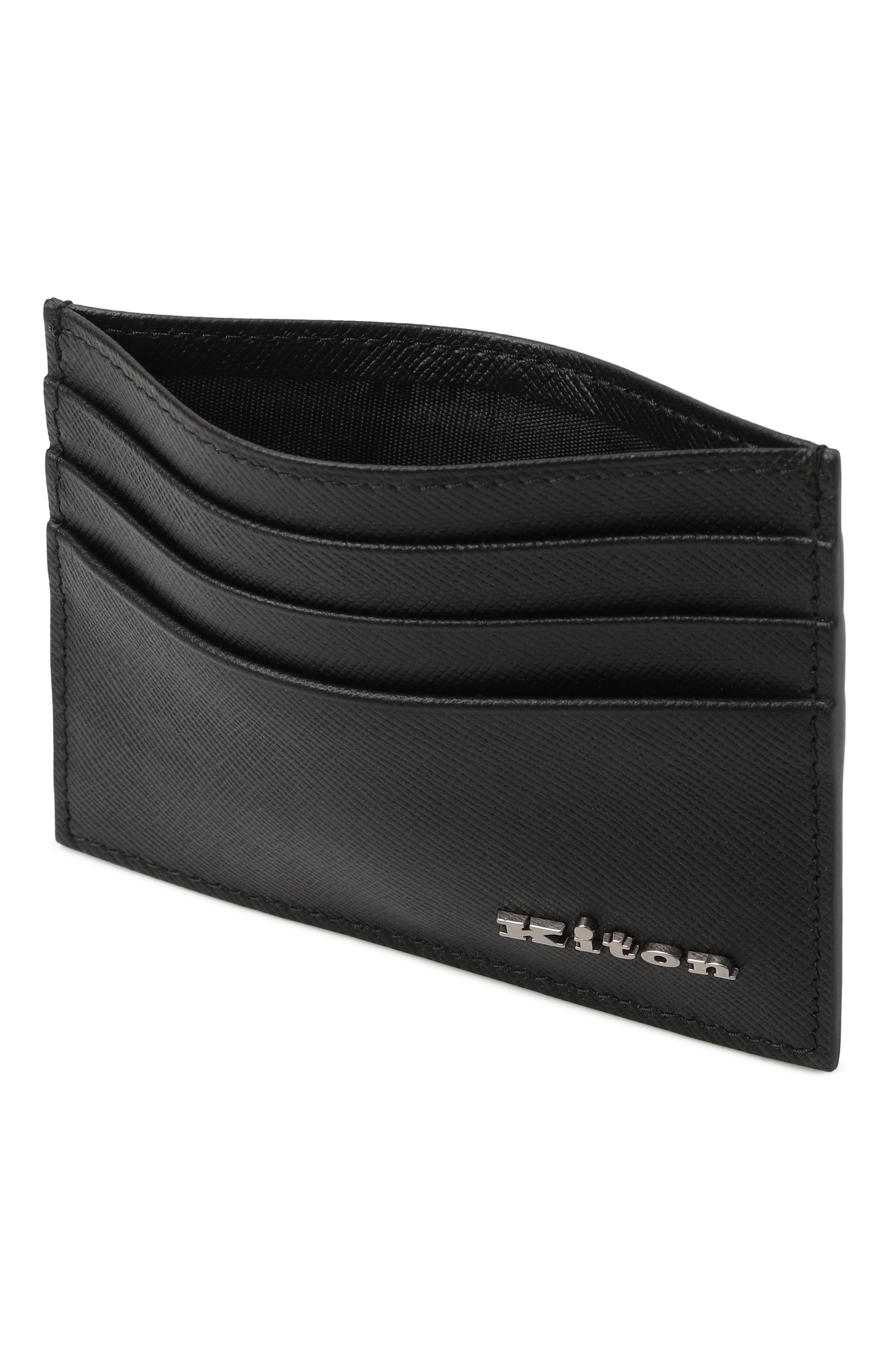 Кожаный футляр для кредитных карт KITON, арт. UPEA010N0126901, фото 3